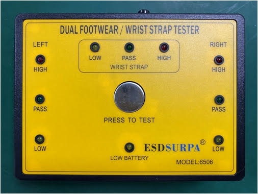 ESD Tester(Wrist+Shoes)