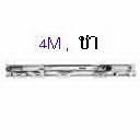 ประตู Auto Slide door 4M:สีชา