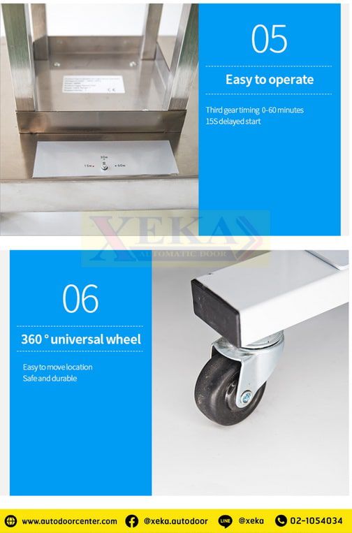 รูปภาพสินค้า เครื่องฆ่าเชื้อด้วยแสง UVC ขนาด 400W