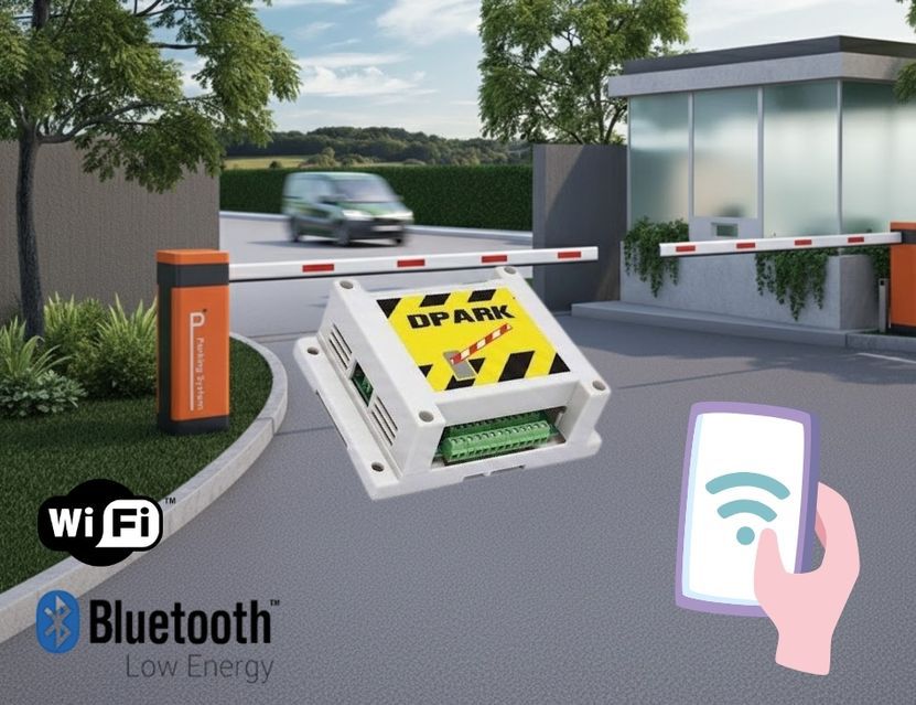 ควบคุมไม้กั้นด้วยมือถือ