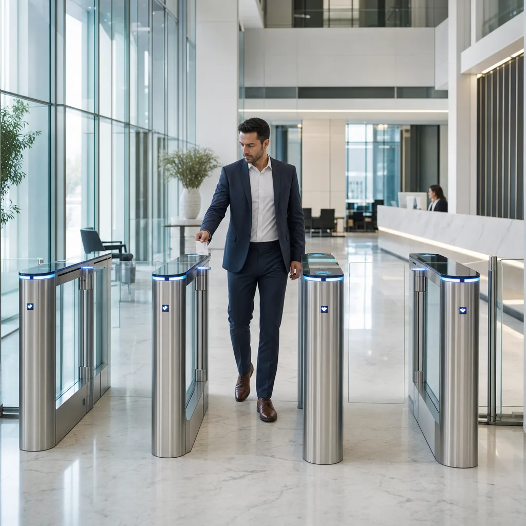 เครื่องกั้นคน Speed Gate Premium Office