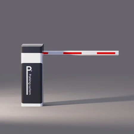 ภาพประกอบรูปแบบแขนกั้น CP-CPG132 แบบแขนตรงแปดเหลี่ยม (Octagonal Straight Arm)