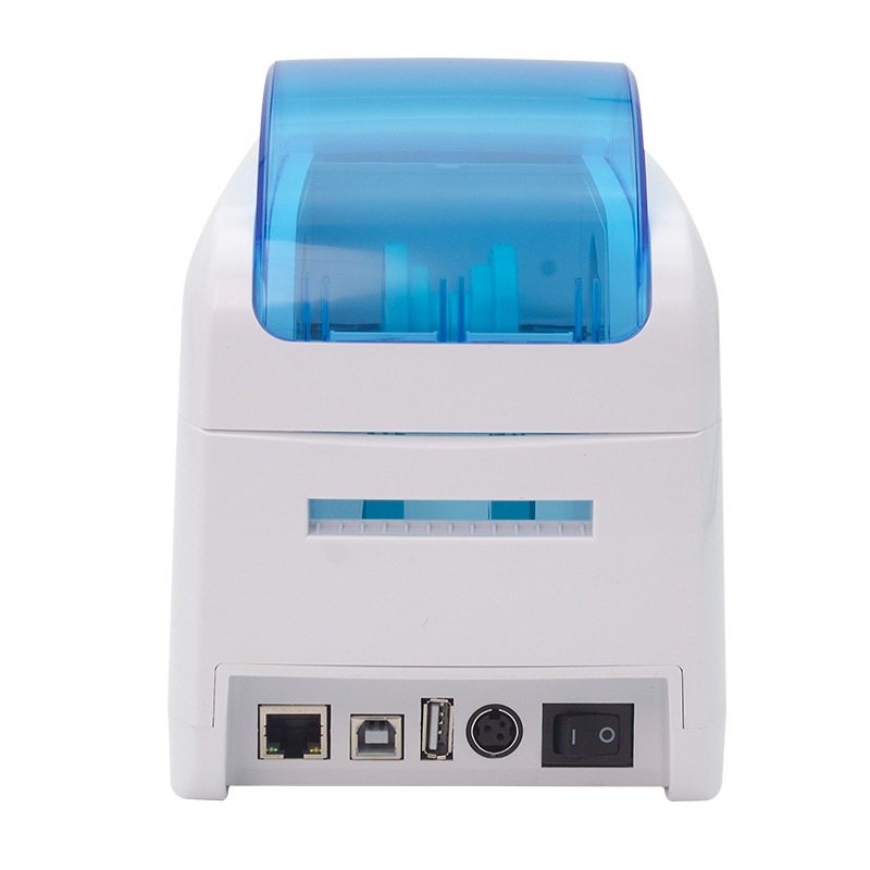 IT-PRN01 พอร์ตเชื่อมต่อด้านหลัง USB LAN และสวิตช์เปิดปิด