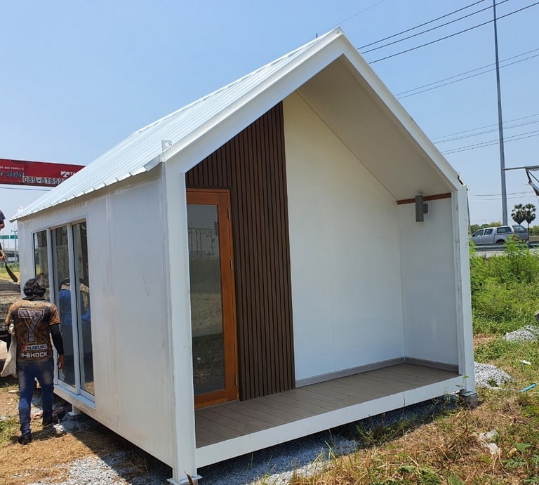 TEH-CH17-6030:บ้าน/ร้านค้าสำเร็จรูป ทรงนอร์ดิก