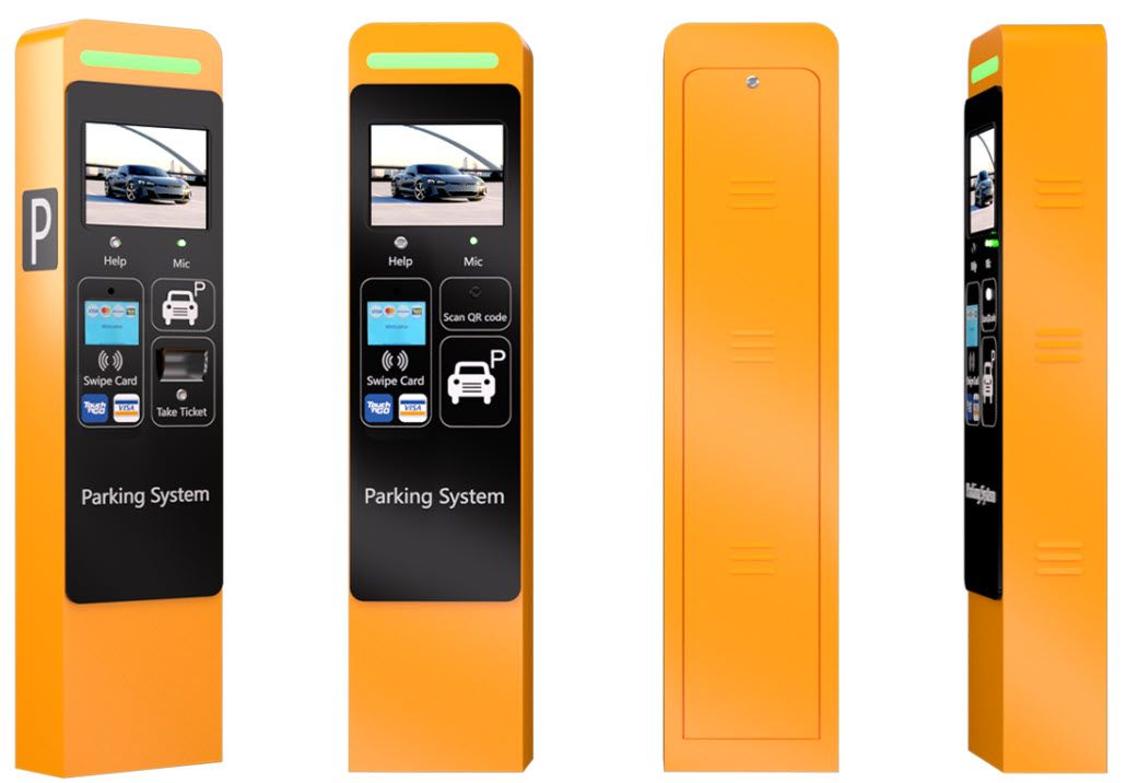 CP-MC09B:ตู้กดบัตรทางเข้า ลานจอดรถ Ticket Dispenser