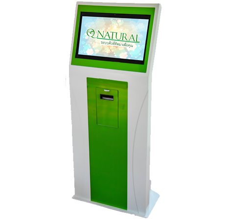 ตู้กดคิว  Queue Dispenser Pro Q จอ 21.5นิ้ว ตั้งพื้น