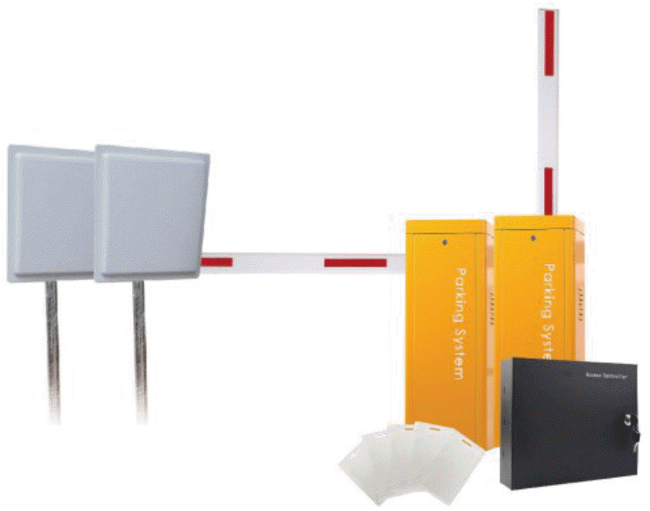 Carpark Package Long Range 1.3m Hands-Free + Boom Barrier