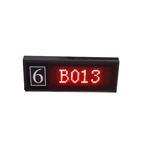 ป้ายแสดงผลคิว Queue Display LED Sign