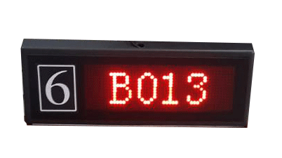 QS-DP02:จอแสดงผลคิว แบบ Matrix+Wifi