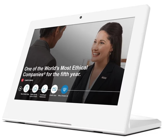 เครื่องประเมินความพึงพอใจ Tablet FeedBack