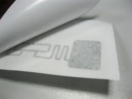 สติกเกอร์ RFID UHF 920MHz Vehicle Windshield Tag Anti-collision