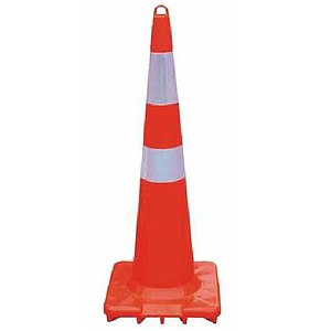 PVC Cone (Red base) 90cm