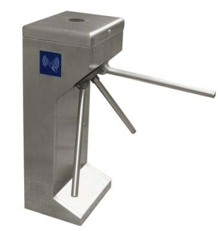 เครื่องกั้นสามขาสแตนเลส Tripod turnstile +นับคน