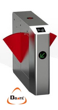 ประตูปีกผีเสื้อ Flap Barrier (Two Movement)