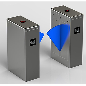ประตูปีกผีเสื้อ Flap Barrier (One Movement)