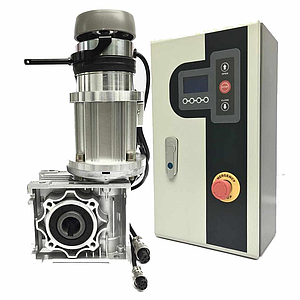 อะไหล่ ชุดควบคุมและมอเตอร์ ประตูม้วนผ้าใบ pvc Motor and Control,0.75KW 220V