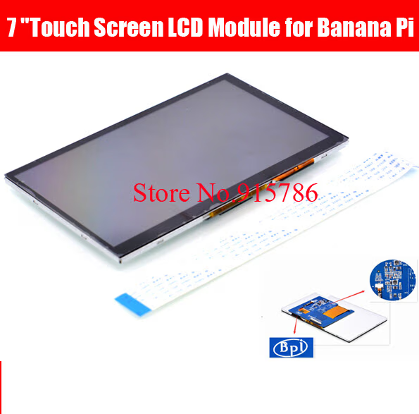 จอทัชสกีน 7" LCD Touch 7"-Bananapi