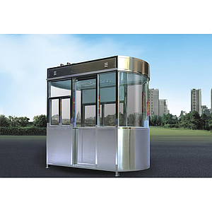 ป้อมยามสำเร็จรูป Guard Booth GB02 1.2x2.0