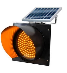 TE-TLSTL300-1:ไฟกระพริบ solar 300mm