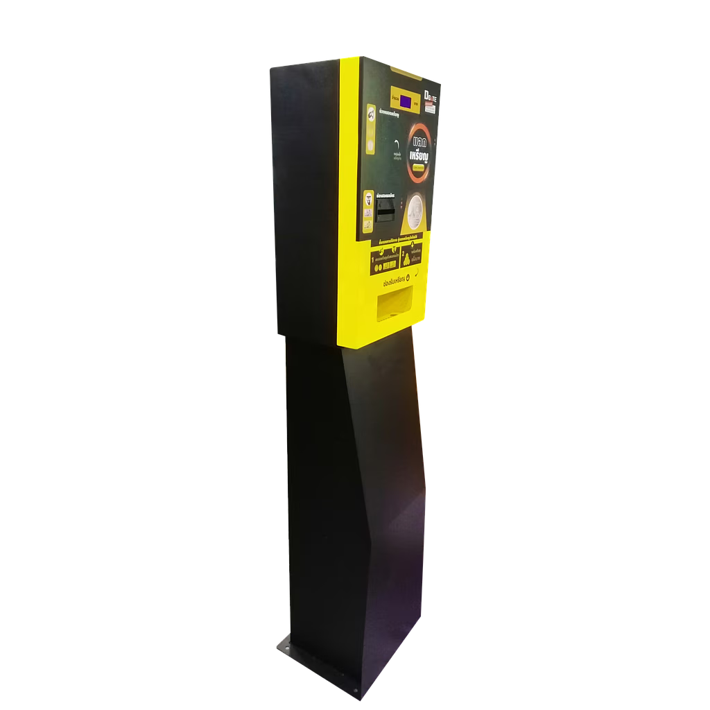 ตู้แลกโทเค็น รุ่นตั้งพื้น แลกธนบัตรเป็นเหรียญ Coin Exchange Machine