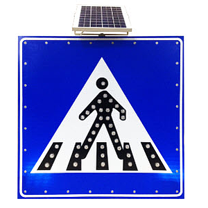 ป้ายเขตทางข้าม+Build-in Solar