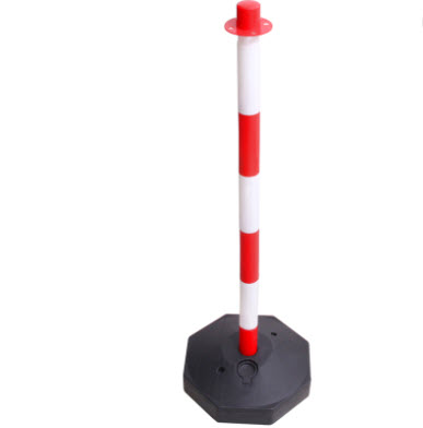 เสาหลักอ่อน 80cm Plastic bollard เสาจราจรพลาสติก