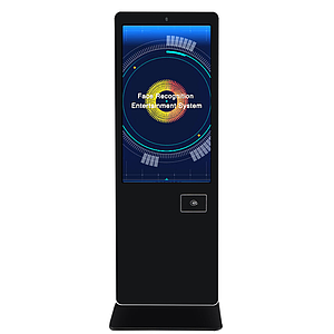 Face Recognition 42" Mega Display Lobby Touch Attendance + Door