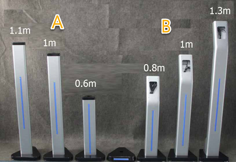 ACS-RD3:เสาเครื่องสแกนหน้า Face Recognition scan