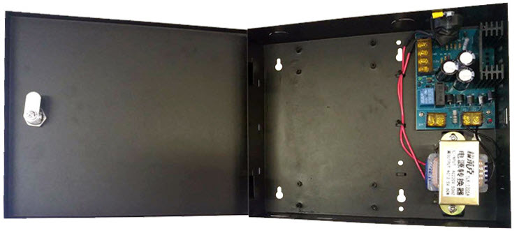 Power Supply 12V 5A Access Control Battery Backup Fuse Protection
