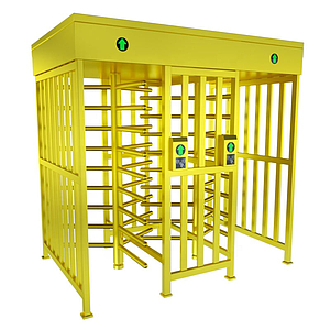 ประตูหมุนกั้นคน Full Height Turnstile เหล็ก 2CH