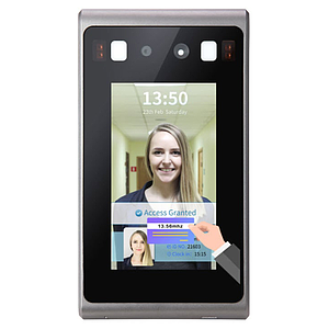 เครื่องสแกนใบหน้า Face Recognition ลงเวลา+เปิดประตู