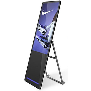 Kiosk signage Poster type