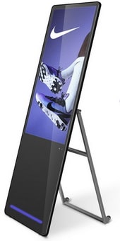 Kiosk signage Poster type