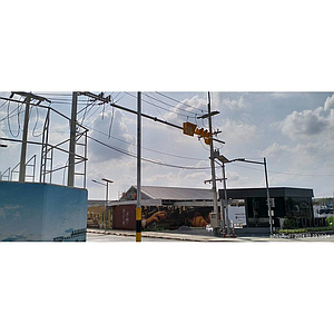 เสาไฟฟ้า Mast arm ตรง