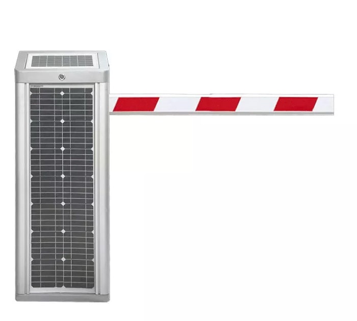 ไม้กั้นรถยนต์แบบโซล่าเซลล์ Solar Cell Gate Barrier