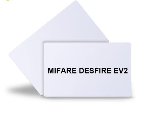 บัตร RFID NXP Desfire EV2 Mifare 13.56MHz AES 128 ความปลอดภัยสูงสุด