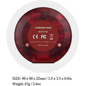 เครื่องเรียกคิว Base Charge Pager แบบกลม