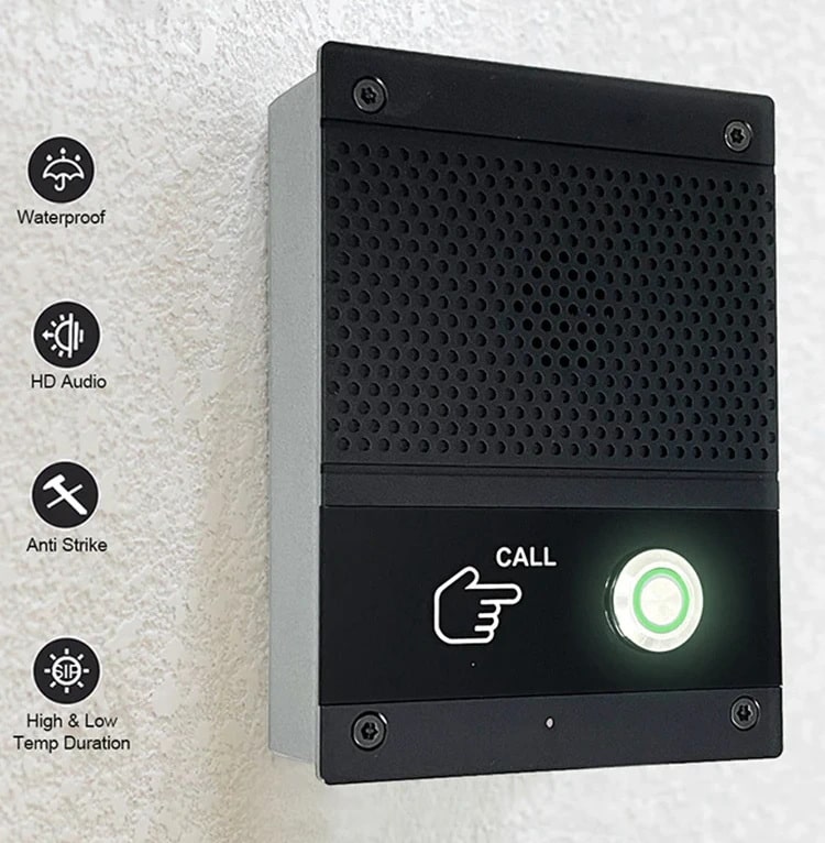 SOS-ZA01:Voice SOS Intercom เครื่องแจ้งเหตุฉุกเฉิน