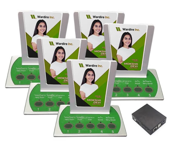 เครื่องประเมินความพึงพอใจ Smart FeedBack