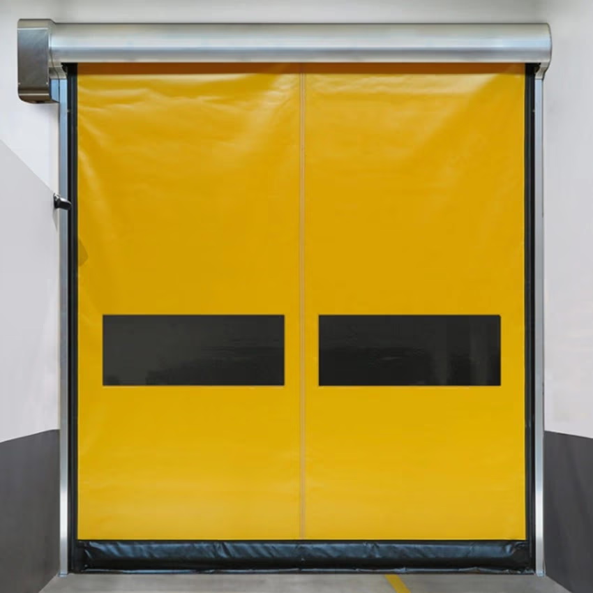 ประตู 9SQ.M. PVC High Speed door Auto Recovery