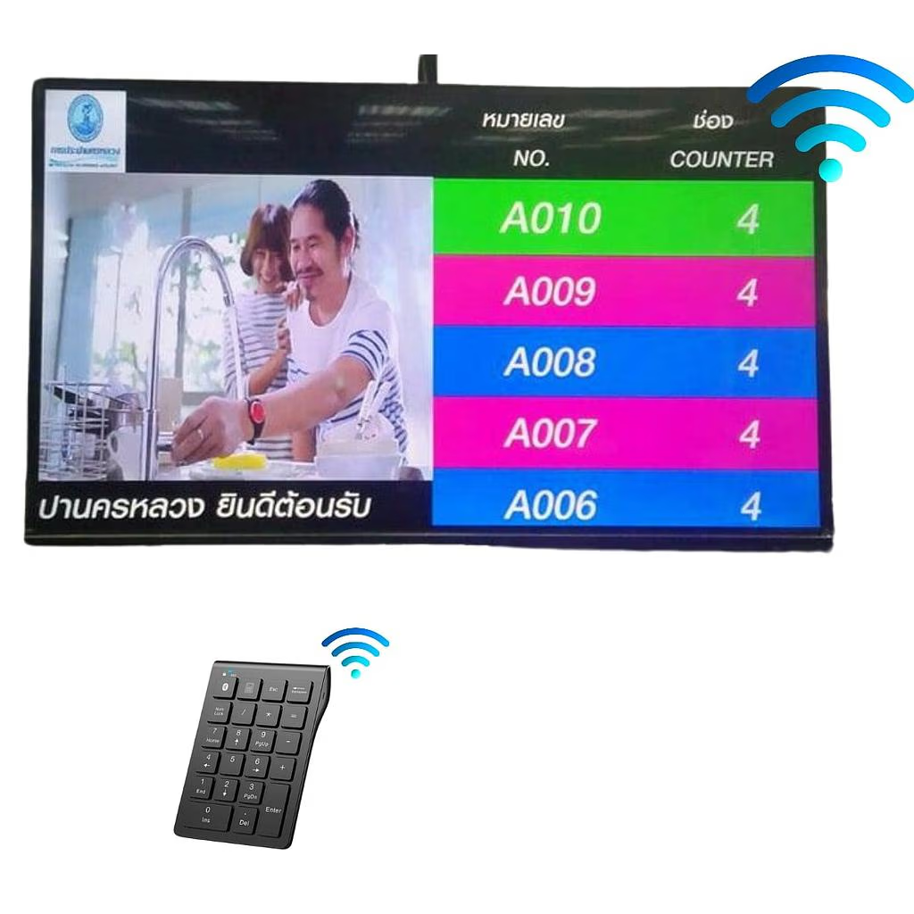 ระบบกดเรียกคิว Queue Mini Caller