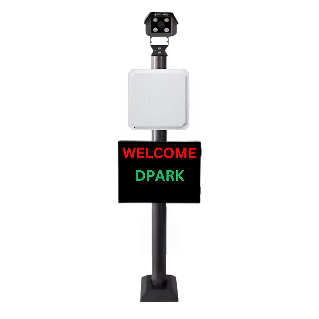 กล้องอ่านป้ายทะเบียน + RFID Reader แบบ Online