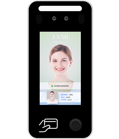 Face + Fingerprint + Card 3-in-1 Embedded Binocular A7 1.2GHz LINUX