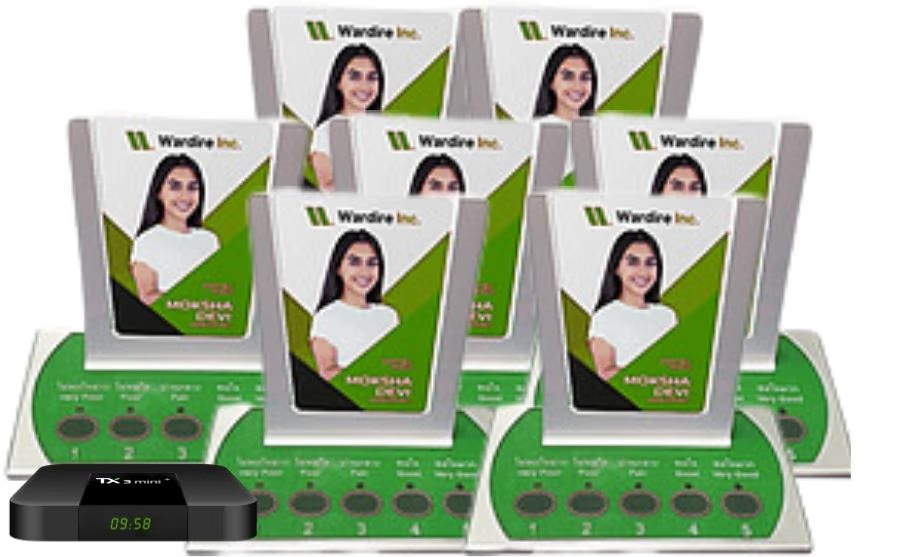 เครื่องประเมินความพึงพอใจ Smart FeedBack