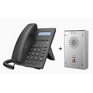 Outdoor IP Intercom Set ระบบแจ้งเหตุฉุกเฉิน