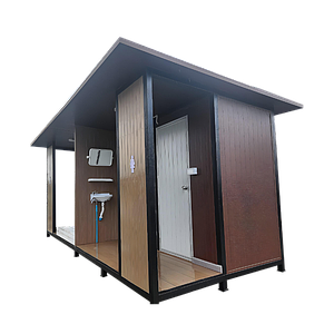 ห้องน้ำสำเร็จรูป ห้องน้ำสาธารณะ ชุด 4 ตู้ Public Toilet
