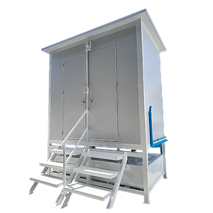 ห้องน้ำสนามสำเร็จรูป ยกสูง Construction Toilet