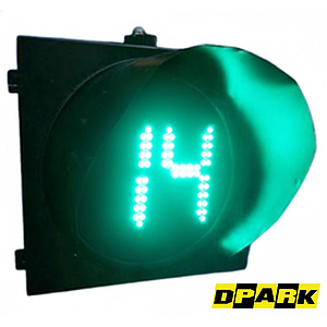 ไฟจราจร นับถอยหลังแบบกลม Traffic light Countdown Timer