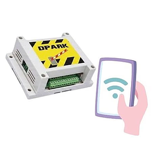ชุดควบคุมไม้กั้นรถ ด้วยมือถือ Bluetooth/WiFi Online-Offline ทดแทน Remote