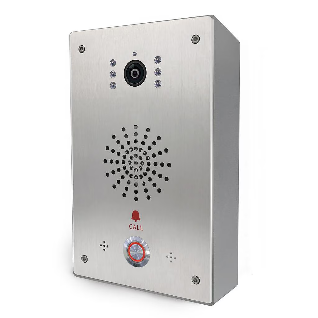 IP Intercom ระบบแจ้งเหตุฉุกเฉิน SOS มีกล้อง